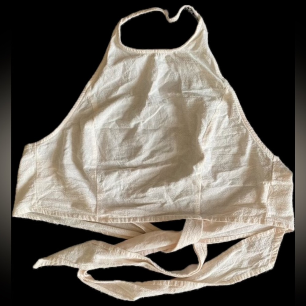 SHEIN haltered crop top